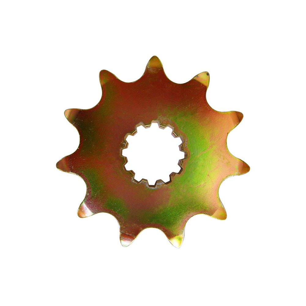 SPROCKET FRONT STANDARD KAWASAKI/YAMAHA KX/YZ250 UPTO 98